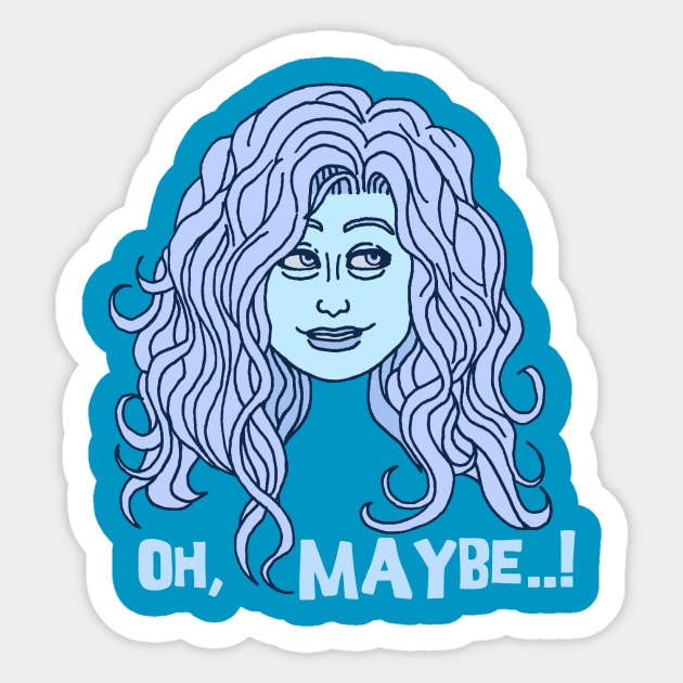 Oh, Maybe..! Sticker by peopleWatching Stuff